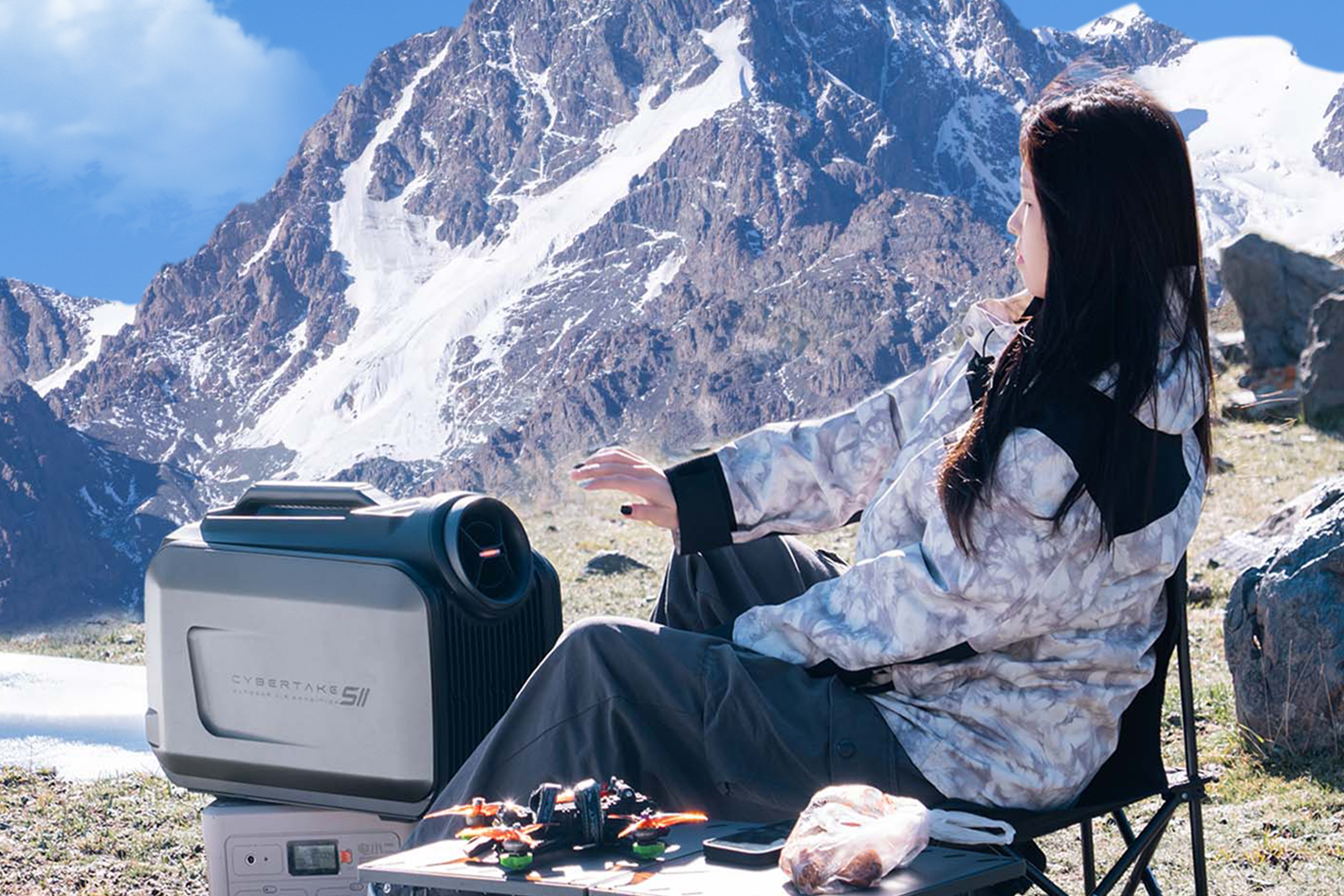 S2 Pro air conditioning unit with energy-saving inverter technology