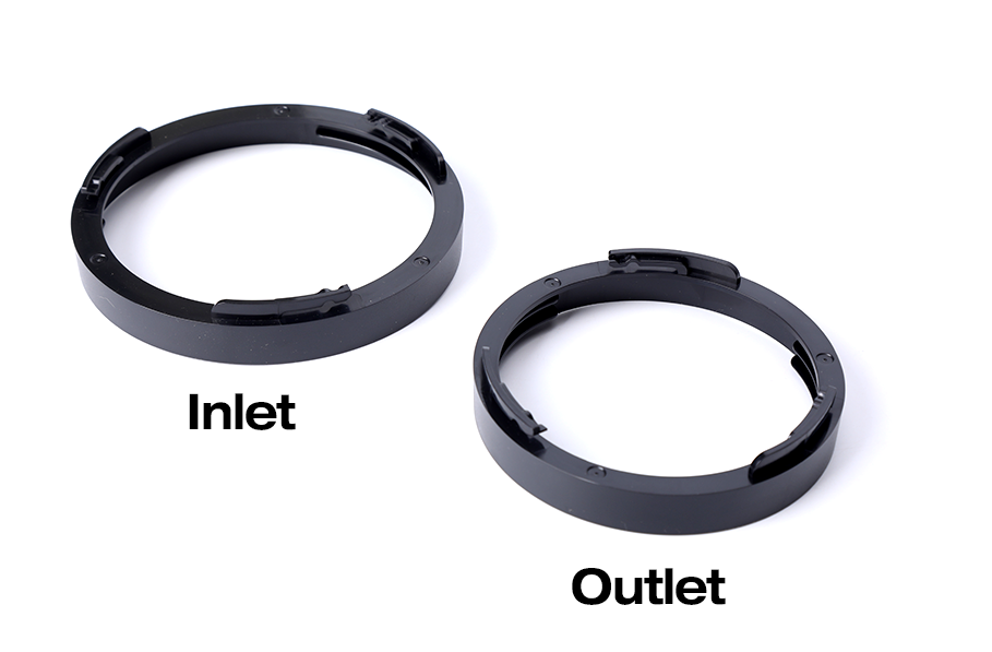 Hose Accessory A and Hose Accessory B