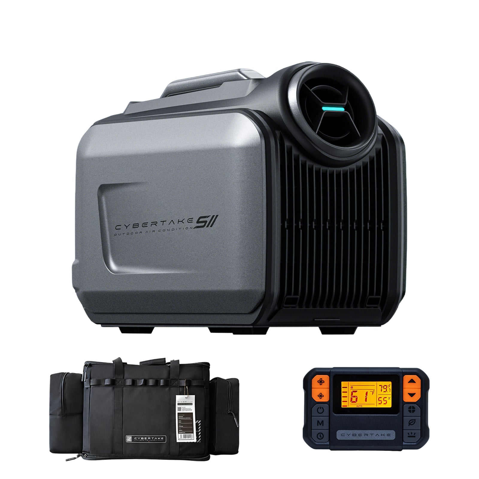 S2 Pro Portable Air Conditioner with Cooling and Heating – Cybertake